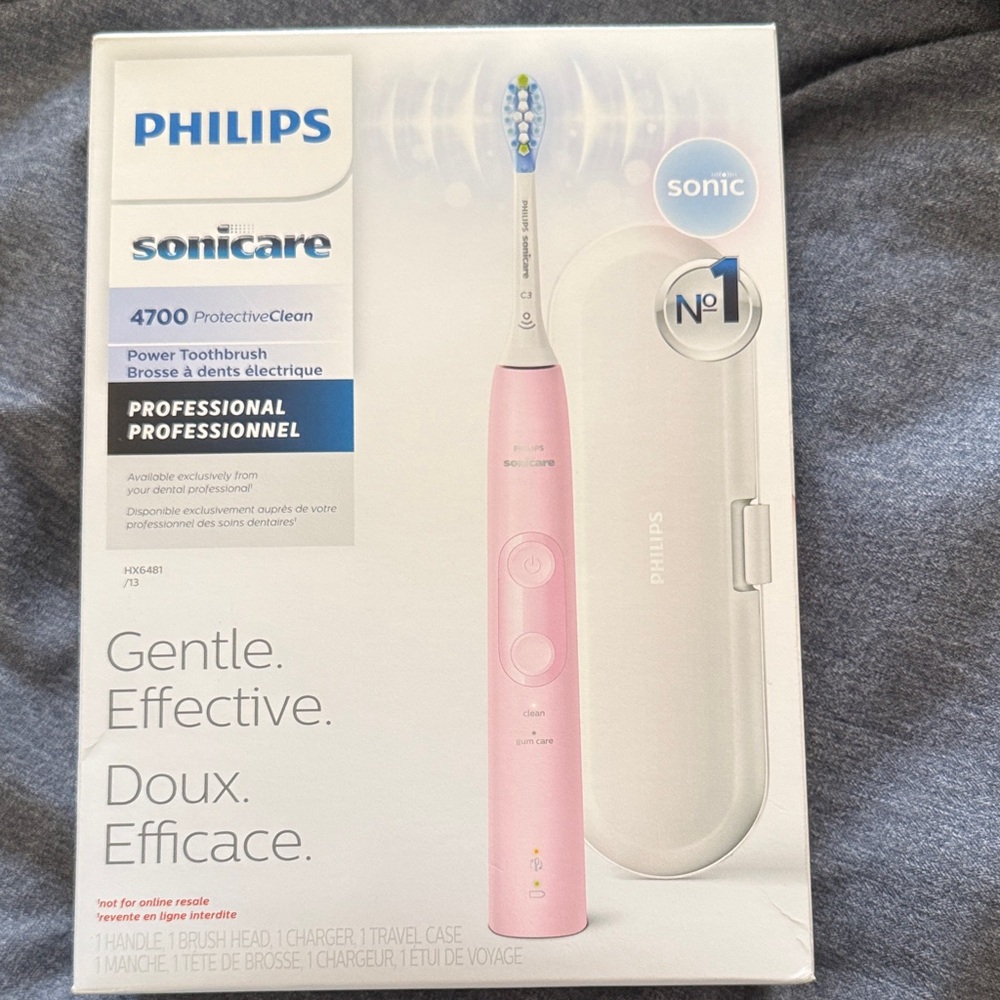Brand new never been opened Philips Sonicare 4700 Pink Electric Toothbrush